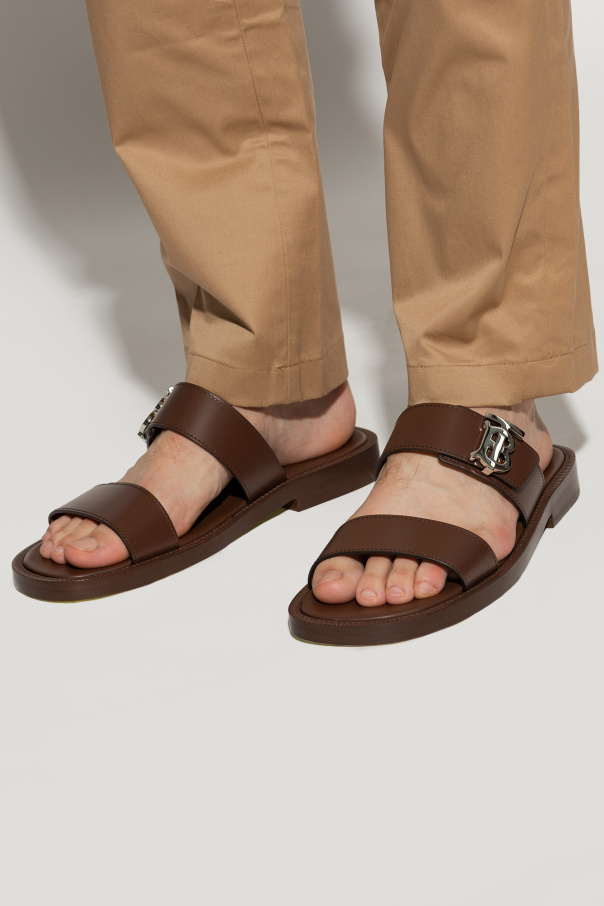 Burberry sandals store mens gold